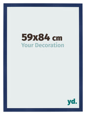 Photo Frame 59x84cm Dark Blue Swept MDF Bologna Front Size | Yourdecoration.co.uk