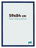 Photo Frame 59x84cm Dark Blue Swept MDF Bologna Front Size | Yourdecoration.co.uk