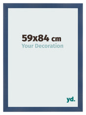 Photo Frame 59x84cm Dark Blue Swept MDF Pisa Front Size | Yourdecoration.co.uk