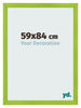 Photo Frame 59x84cm Green MDF Pisa Front Size | Yourdecoration.co.uk