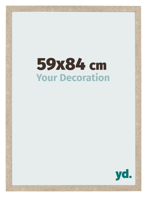 Photo Frame 59x84cm Sonoma Oak MDF Bologna Front Size | Yourdecoration.co.uk