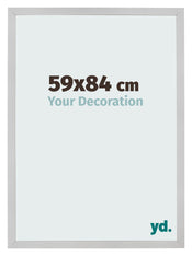 Photo Frame 59x84cm Stainless Steel MDF Bologna Front Size | Yourdecoration.co.uk