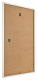 Photo Frame 59x84cm White High Gloss MDF Bologna Back Oblique | Yourdecoration.co.uk