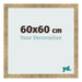 Photo Frame 60x60cm Gold Antique MDF Bologna Front Size | Yourdecoration.co.uk