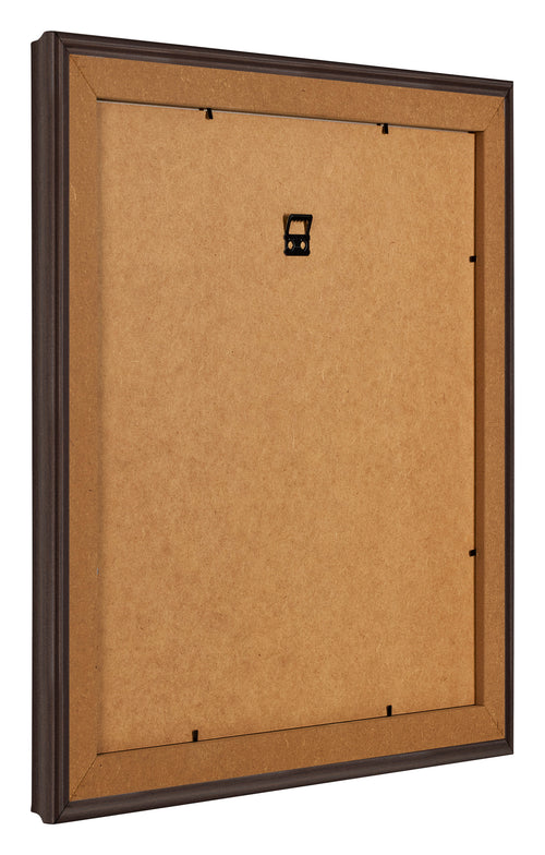 Photo Frame 60x60cm Oak Dark MDF Lazio Back Oblique | Yourdecoration.co.uk