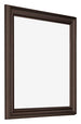 Photo Frame 60x60cm Oak Dark MDF Lazio Front Oblique | Yourdecoration.co.uk
