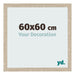 Photo Frame 60x60cm Sonoma Oak MDF Bologna Front Size | Yourdecoration.co.uk