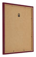 Photo Frame 60x60cm Wine Red Swept MDF Bologna Back Oblique | Yourdecoration.co.uk