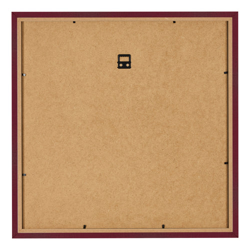 Photo Frame 60x60cm Wine Red Swept MDF Bologna Back | Yourdecoration.co.uk