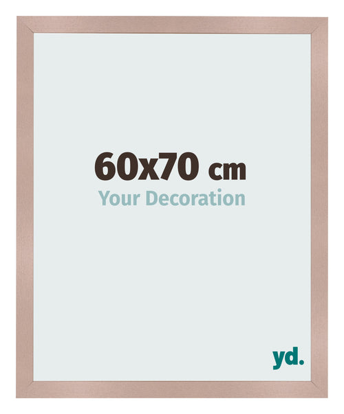 Photo Frame 60x70 cm Dusty Pink MDF Bologna Front Size | Yourdecoration.co.uk