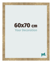 Photo Frame 60x70cm Gold Antique MDF Bologna Front Size | Yourdecoration.co.uk
