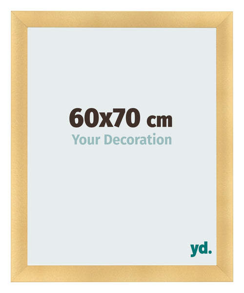 Photo Frame 60x70cm Gold Vintage MDF Pisa Front Size | Yourdecoration.co.uk