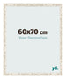 Photo Frame 60x70cm White Vintage MDF Bologna Front Size | Yourdecoration.co.uk