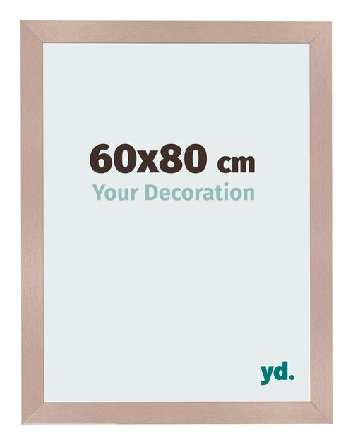 Photo Frame 60x80 cm Dusty Pink MDF Bologna Front Size | Yourdecoration.co.uk