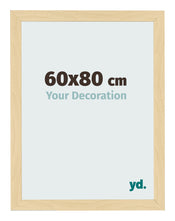 Photo Frame 60x80cm Beech Design MDF Bologna Front Size | Yourdecoration.co.uk