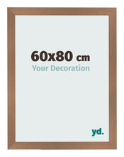 Photo Frame 60x80cm Copper Design MDF Bologna Front Size | Yourdecoration.co.uk