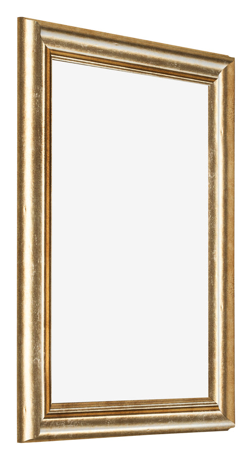 Photo Frame 60x80cm Gold Antique MDF Lazio Front Oblique | Yourdecoration.co.uk