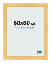 Photo Frame 60x80cm Gold Vintage MDF Pisa Front Size | Yourdecoration.co.uk
