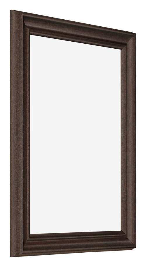 Photo Frame 60x80cm Oak Dark MDF Lazio Front Oblique | Yourdecoration.co.uk