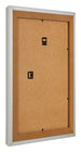 Photo Frame 60x80cm Silver Matte MDF Lazio Back Oblique | Yourdecoration.co.uk