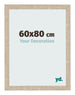 Photo Frame 60x80cm Sonoma Oak MDF Bologna Front Size | Yourdecoration.co.uk
