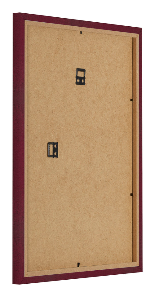 Photo Frame 60x80cm Wine Red Swept MDF Bologna Back Oblique | Yourdecoration.co.uk