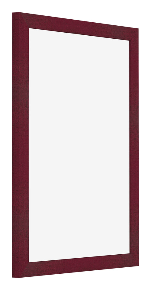 Photo Frame 60x80cm Wine Red Swept MDF Bologna Front Oblique | Yourdecoration.co.uk