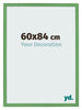 Photo Frame 60x84 cm Green MDF Bologna Front Size | Yourdecoration.co.uk
