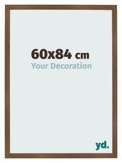 Photo Frame 60x84 cm Oak Rustic MDF Bologna Front Size | Yourdecoration.co.uk