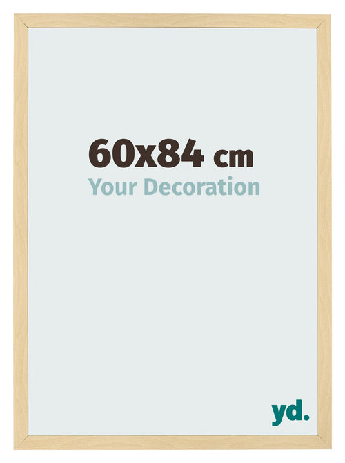 Photo Frame 60x84cm Beech Design MDF Bologna Front Size | Yourdecoration.co.uk