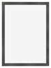 Photo Frame 60x84cm Black Silver Polished MDF Pisa Front | Yourdecoration.co.uk
