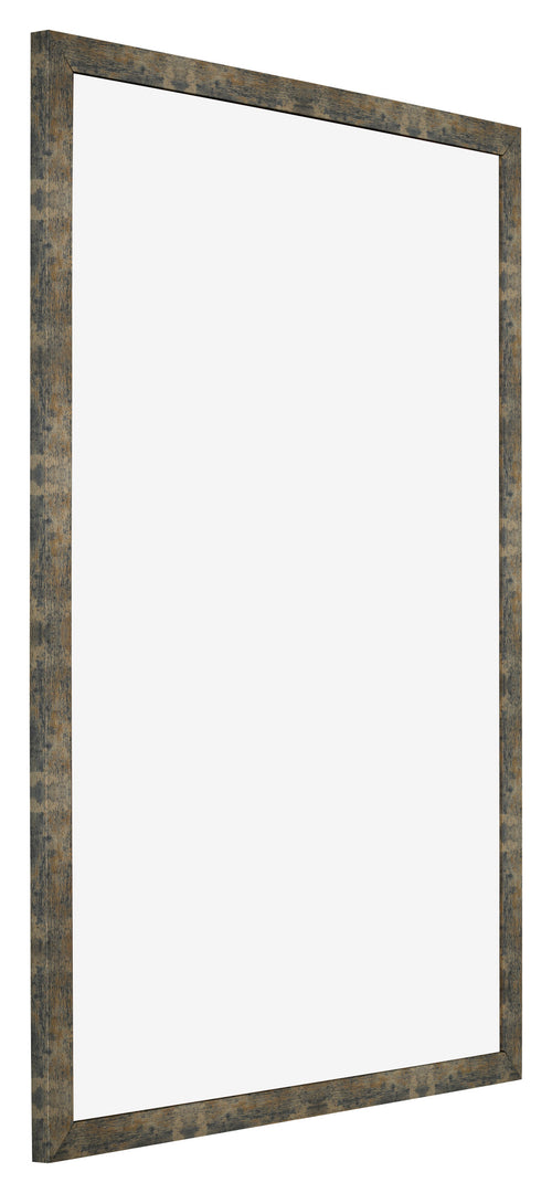 Photo Frame 60x84cm Blue Gold Melange MDF Bologna Front Oblique | Yourdecoration.co.uk