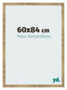 Photo Frame 60x84cm Gold Antique MDF Bologna Front Size | Yourdecoration.co.uk