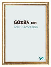 Photo Frame 60x84cm Gold Antique MDF Lazio Front Size | Yourdecoration.co.uk