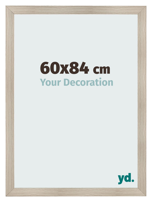 Photo Frame 60x84cm Oak Rustic MDF Pisa Front Size | Yourdecoration.co.uk