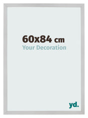 Photo Frame 60x84cm Stainless Steel MDF Bologna Front Size | Yourdecoration.co.uk