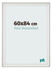 Photo Frame 60x84cm White Swept MDF Lazio Front Size | Yourdecoration.co.uk