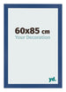 Photo Frame 60x85 cm Dark Blue MDF Bologna Front Size | Yourdecoration.co.uk
