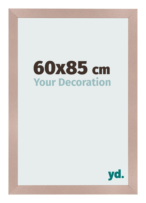 Photo Frame 60x85 cm Dusty Pink MDF Bologna Front Size | Yourdecoration.co.uk