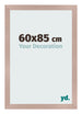 Photo Frame 60x85 cm Dusty Pink MDF Bologna Front Size | Yourdecoration.co.uk