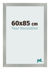Photo Frame 60x85cm Aluminum Brushed MDF Bologna Front Size | Yourdecoration.co.uk