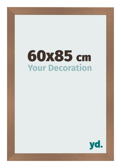 Photo Frame 60x85cm Copper Design MDF Bologna Front Size | Yourdecoration.co.uk