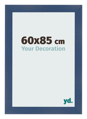 Photo Frame 60x85cm Dark Blue Swept MDF Pisa Front Size | Yourdecoration.co.uk