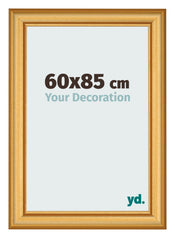 Photo Frame 60x85cm Gold Matte MDF Lazio Front Size | Yourdecoration.co.uk