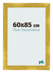 Photo Frame 60x85cm Gold Vintage MDF Pisa Front Size | Yourdecoration.co.uk