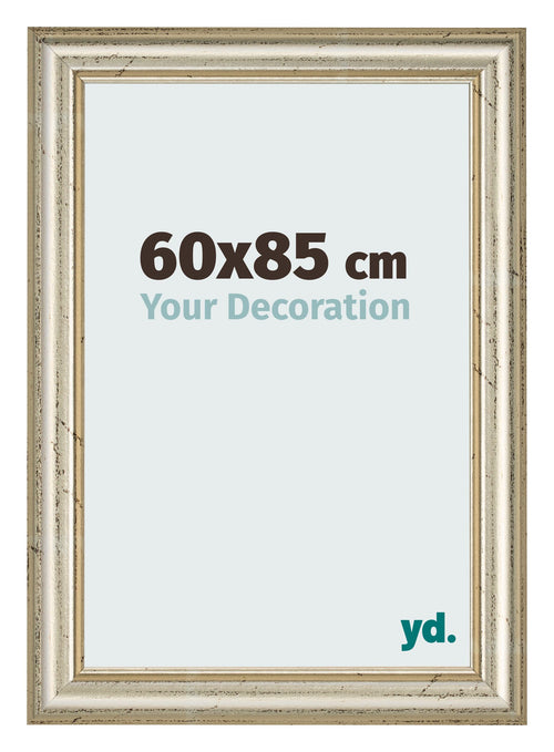Photo Frame 60x85cm Metallic Gloss MDF Lazio Front Size | Yourdecoration.co.uk