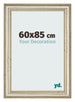 Photo Frame 60x85cm Metallic Gloss MDF Lazio Front Size | Yourdecoration.co.uk