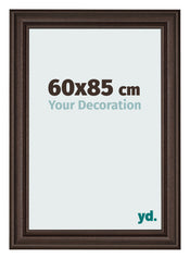 Photo Frame 60x85cm Oak Dark MDF Lazio Front Size | Yourdecoration.co.uk