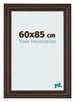 Photo Frame 60x85cm Oak Dark MDF Lazio Front Size | Yourdecoration.co.uk