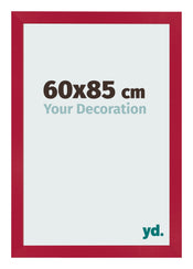 Photo Frame 60x85cm Red MDF Bologna Front Size | Yourdecoration.co.uk